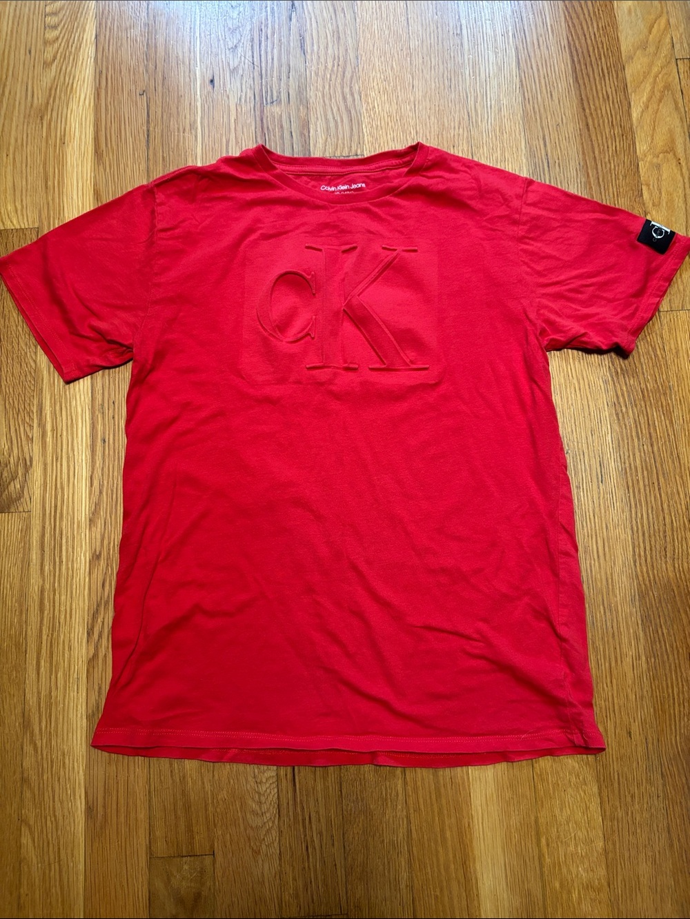 Calvin Klein Red Boys 14/16 T shirt